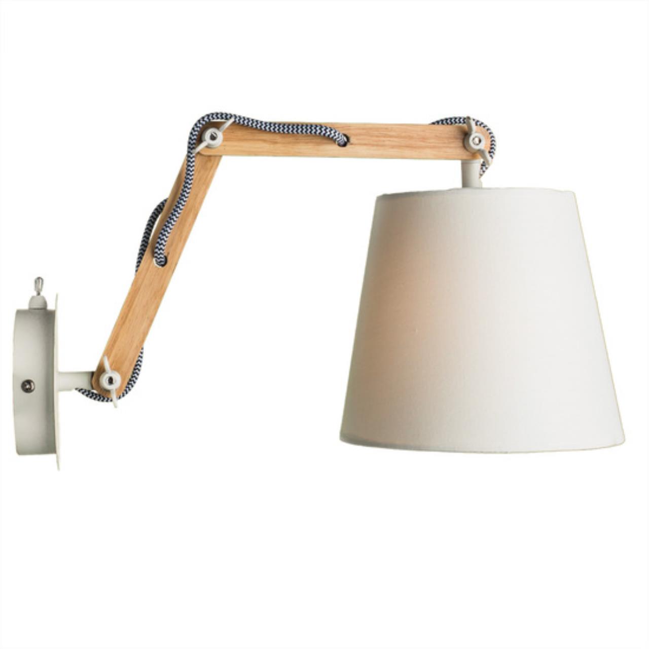 картинка Настенный светильник Arte Lamp Pinoccio A5700AP-1WH от магазина pro-decor.kz