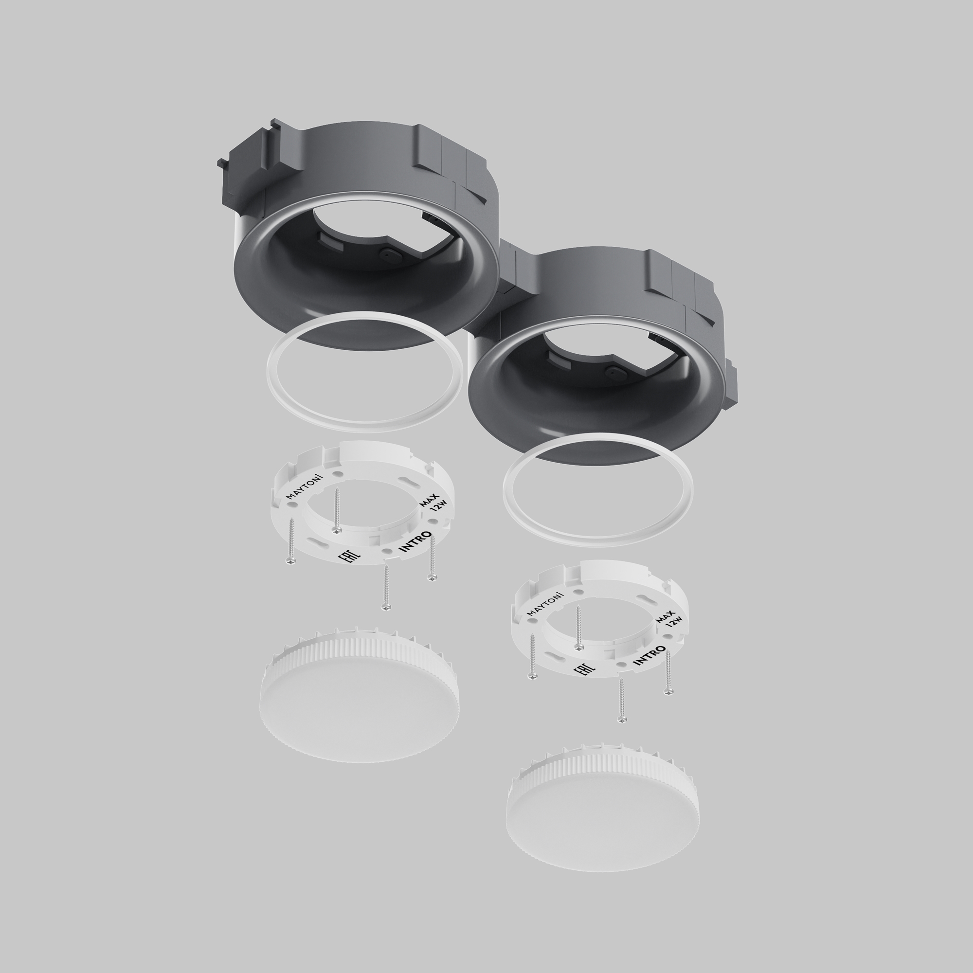 картинка Встраиваемый светильник Technical DL019-GX53-W от магазина pro-decor.kz