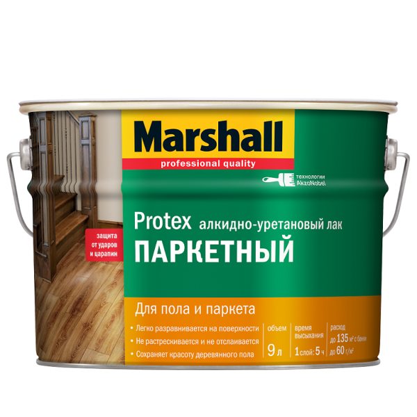 Купить Лак PROTEX Паркетный полуматовый 9 Лак PROTEX Паркетный полуматовый 9
