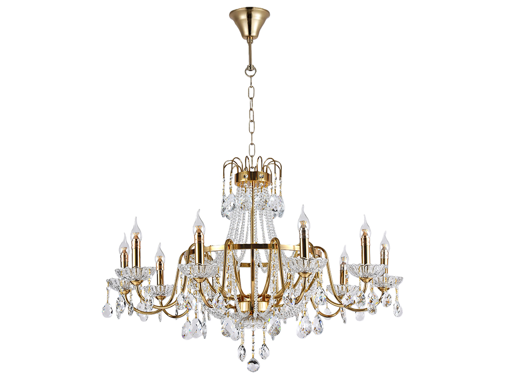 картинка NEWPORT 1400 1410/C bronze, Люстра от магазина pro-decor.kz