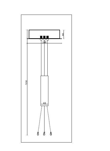 картинка Универсальное крепление Technical C032C-04-MG от магазина pro-decor.kz
