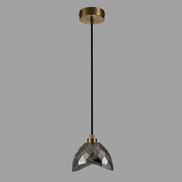 картинка Подвесной светильник Belfast Clifton D33331-1 GL GR  от магазина pro-decor.kz
