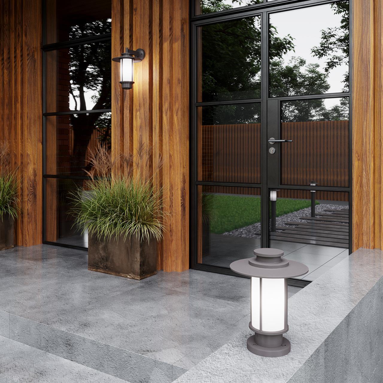 картинка Уличный светильник Odeon Light Nature Mito 4047/1B от магазина pro-decor.kz