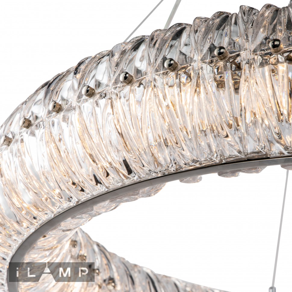 картинка Подвесная люстра iLamp Destiny 072D-14 Nickel от магазина pro-decor.kz