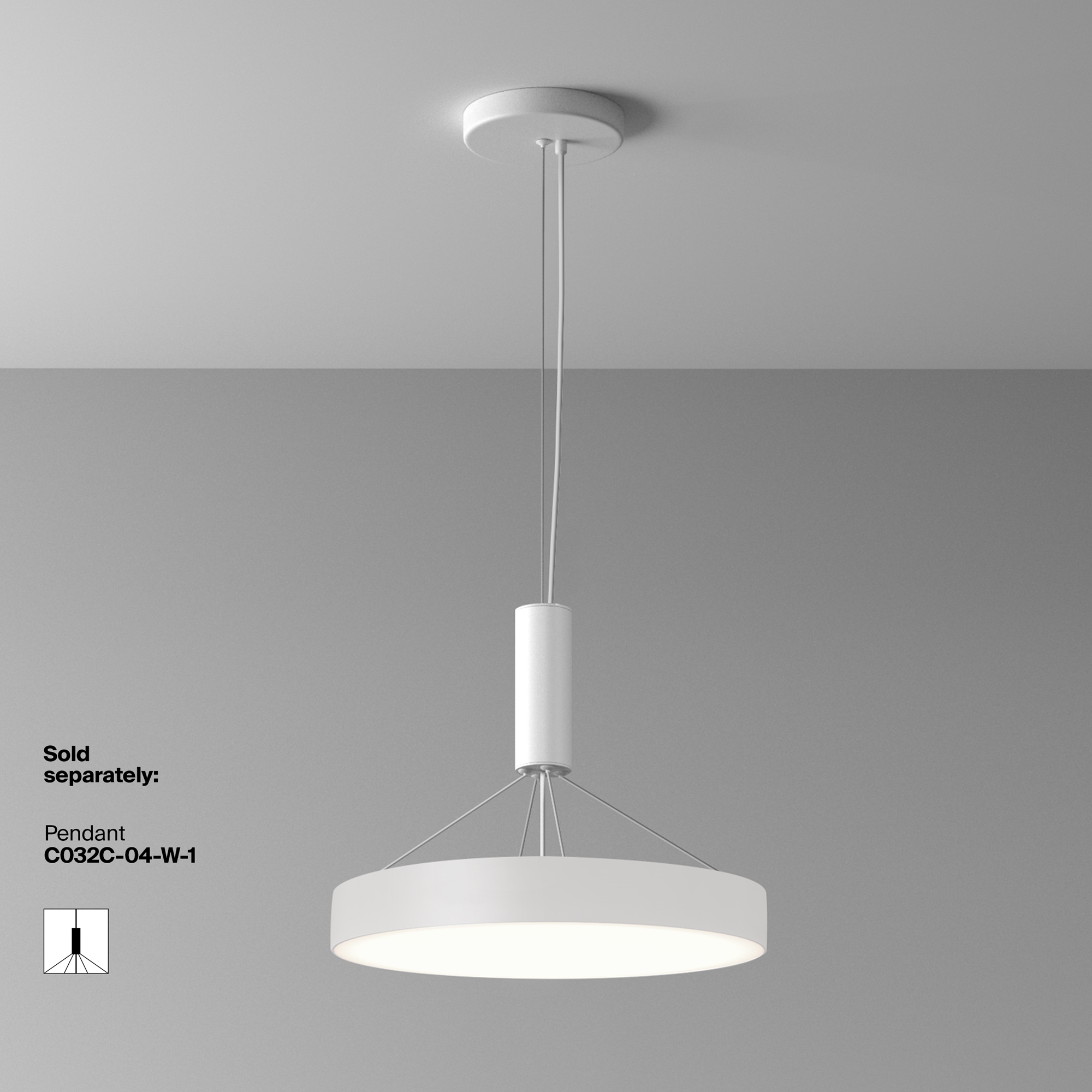 картинка Потолочный светильник Technical C032CL-45W4K-RD-W от магазина pro-decor.kz