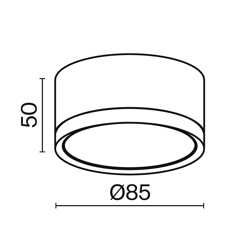 картинка Потолочный светильник Technical C086CL-GX53-SRD-W от магазина pro-decor.kz