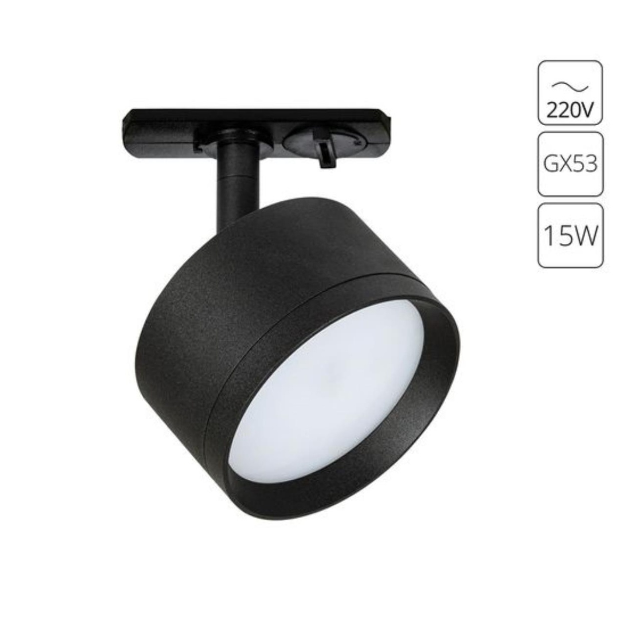 картинка Трековый светильник Arte Lamp INTERCRUS A5547PL-1BK от магазина pro-decor.kz