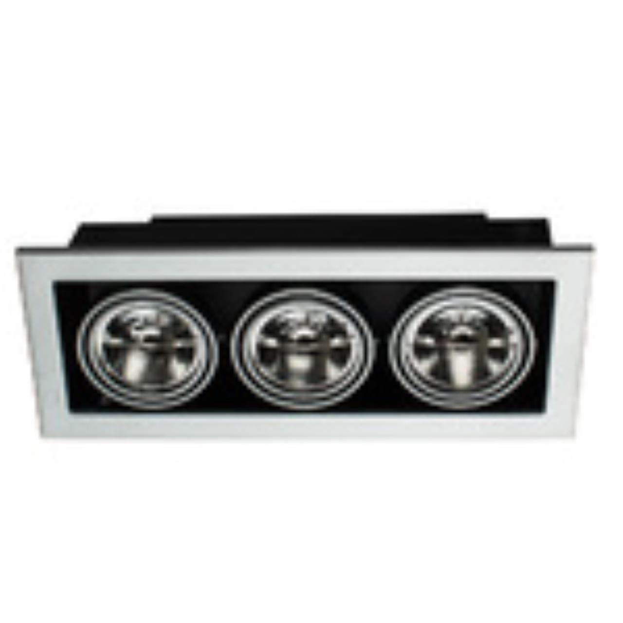 картинка Встраиваемый светильник Arte Lamp Technika A5930PL-3SI от магазина pro-decor.kz