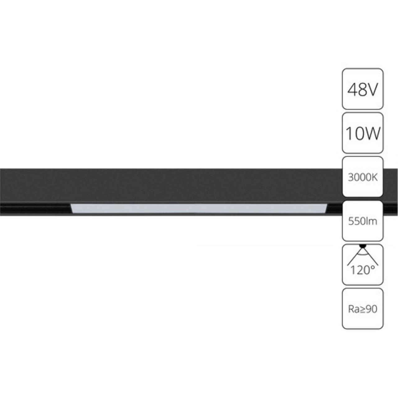 картинка Потолочный светильник Arte Lamp LINEA A4672PL-1BK от магазина pro-decor.kz
