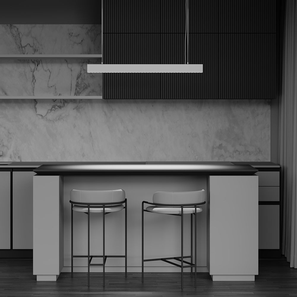 картинка Подвесной светодиодный светильник Maytoni Vinder P050PL-L40W4K от магазина pro-decor.kz