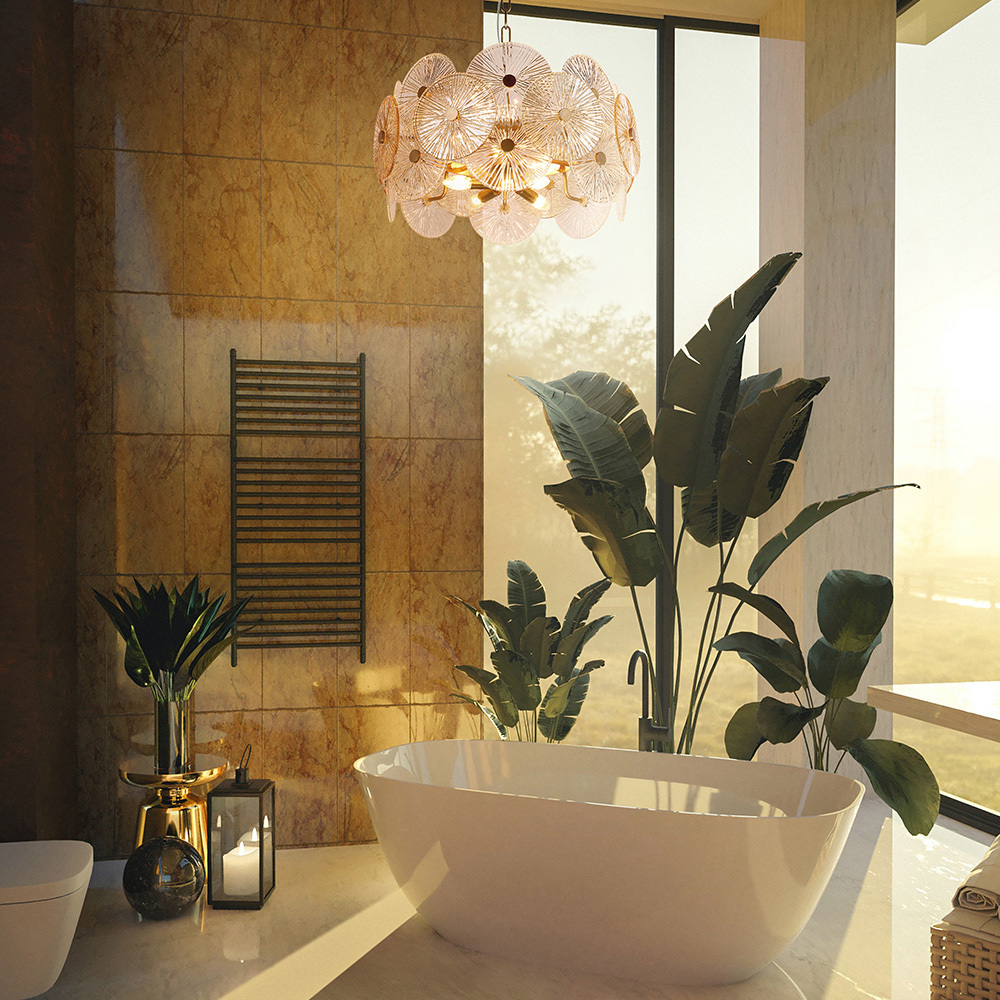 картинка Подвесной светильник Maytoni MOD007PL-08G от магазина pro-decor.kz