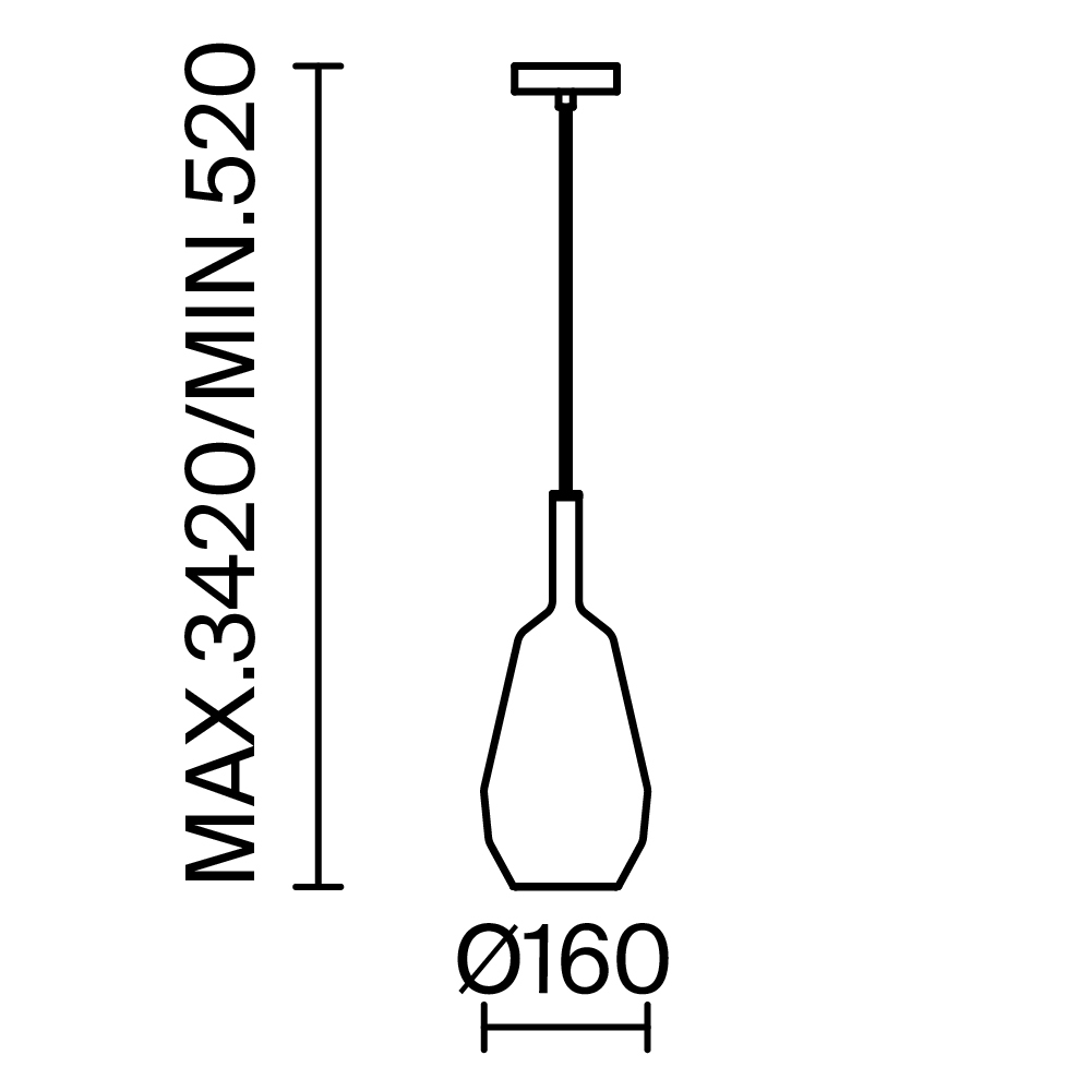 картинка Подвесной светильник Maytoni MOD271PL-01B8 от магазина pro-decor.kz