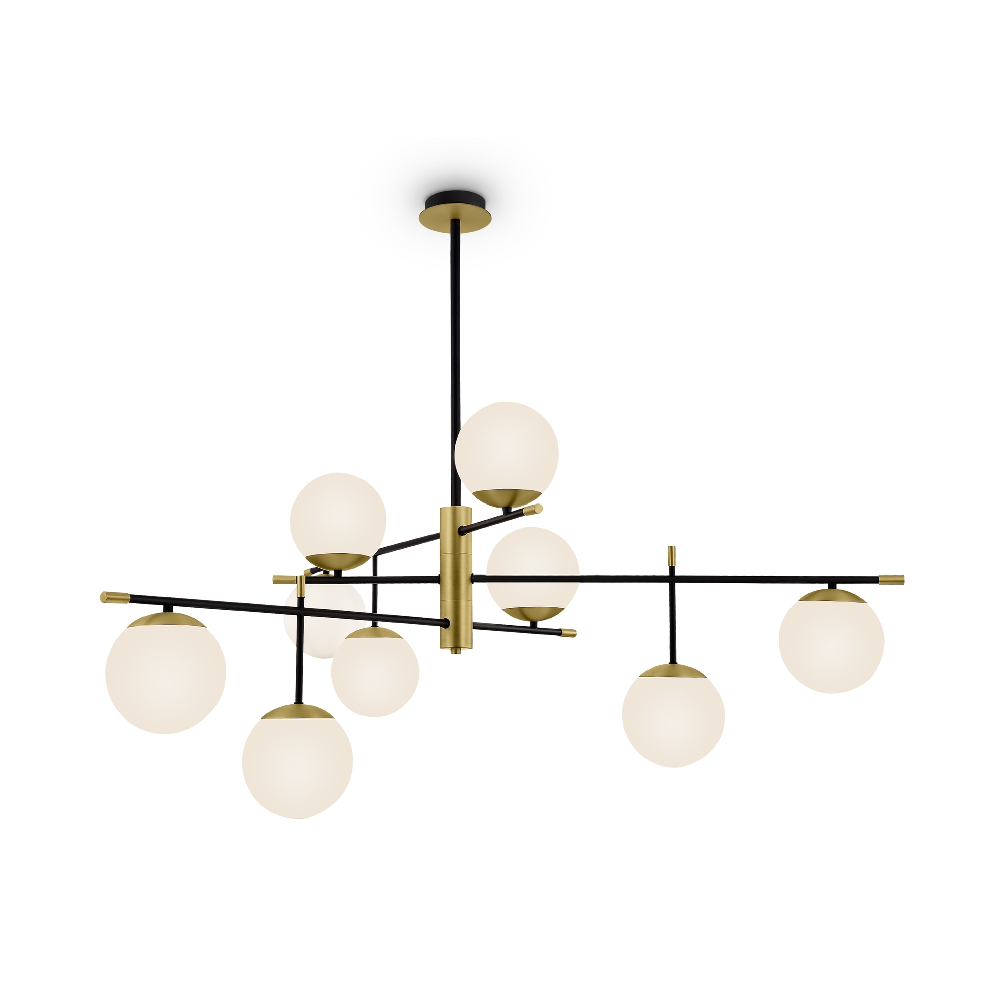 картинка Подвесной светильник Maytoni Nostalgia MOD048PL-09G от магазина pro-decor.kz