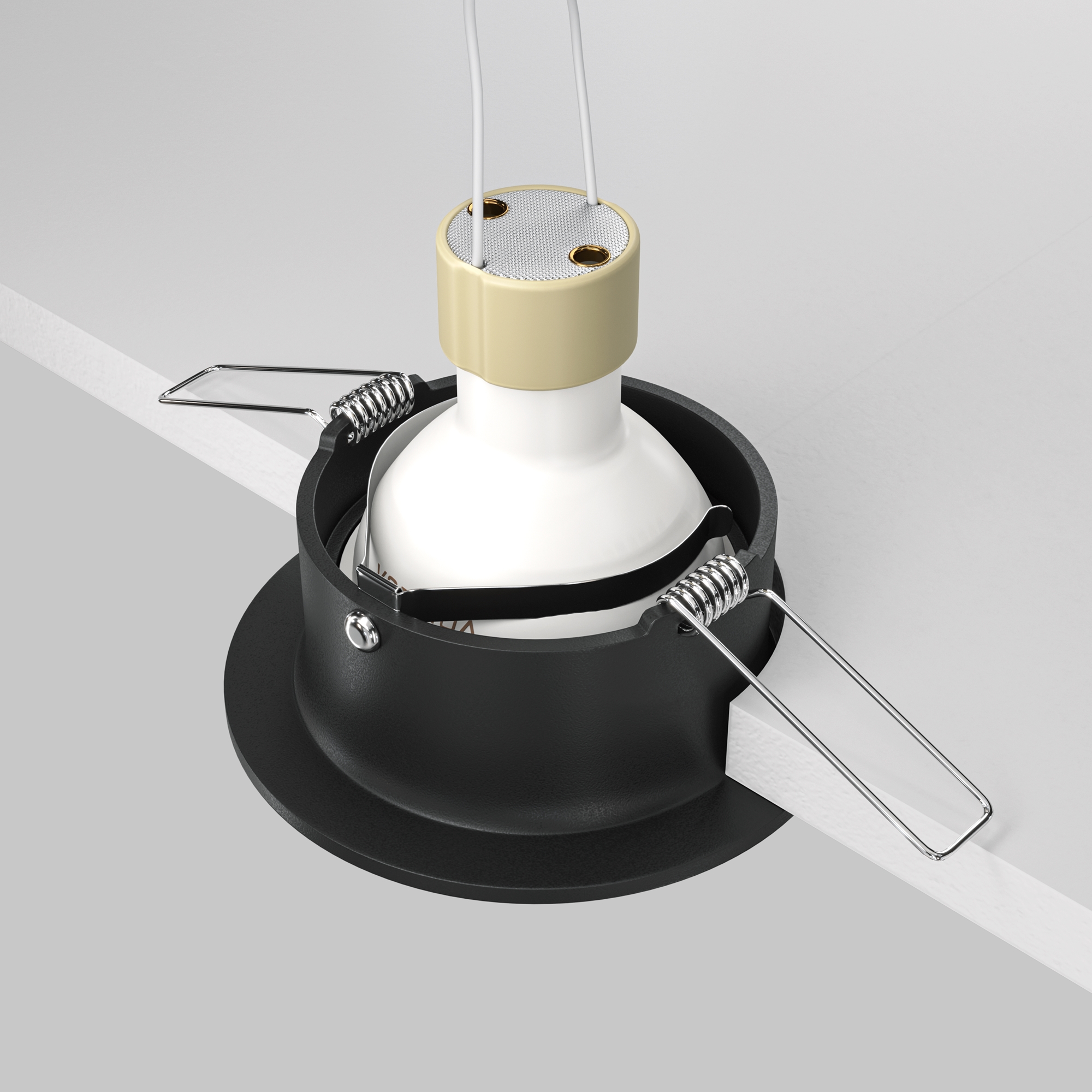 картинка Встраиваемый светильник Maytoni Slim DL027-2-01B от магазина pro-decor.kz