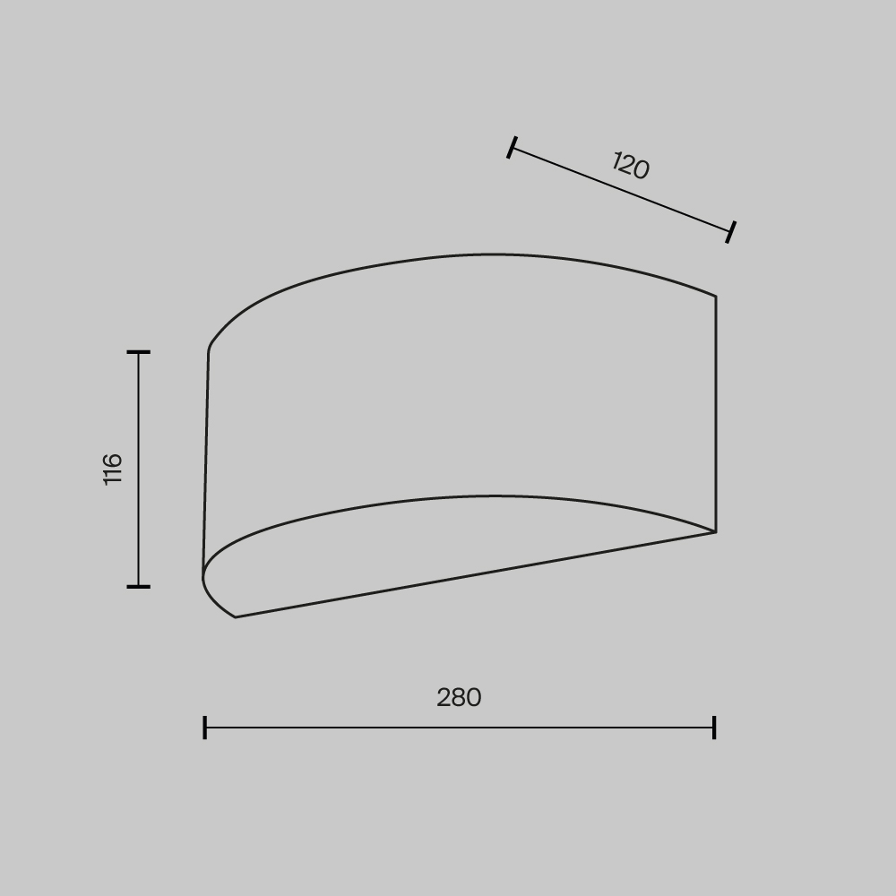 картинка Бра Maytoni MOD096WL-01CH от магазина pro-decor.kz