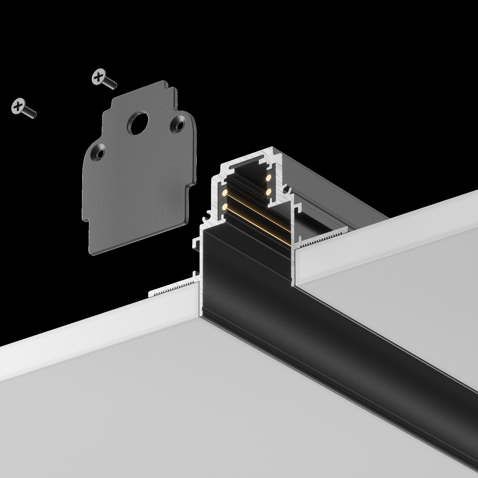 картинка Шинопровод Maytoni Magnetic track system TRX004-221B от магазина pro-decor.kz