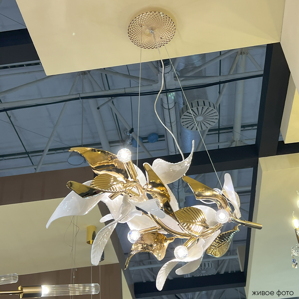 картинка Светильник подвесной Crystal Lux STEFANIA SP6 Crystal Lux 3070/206 от магазина pro-decor.kz