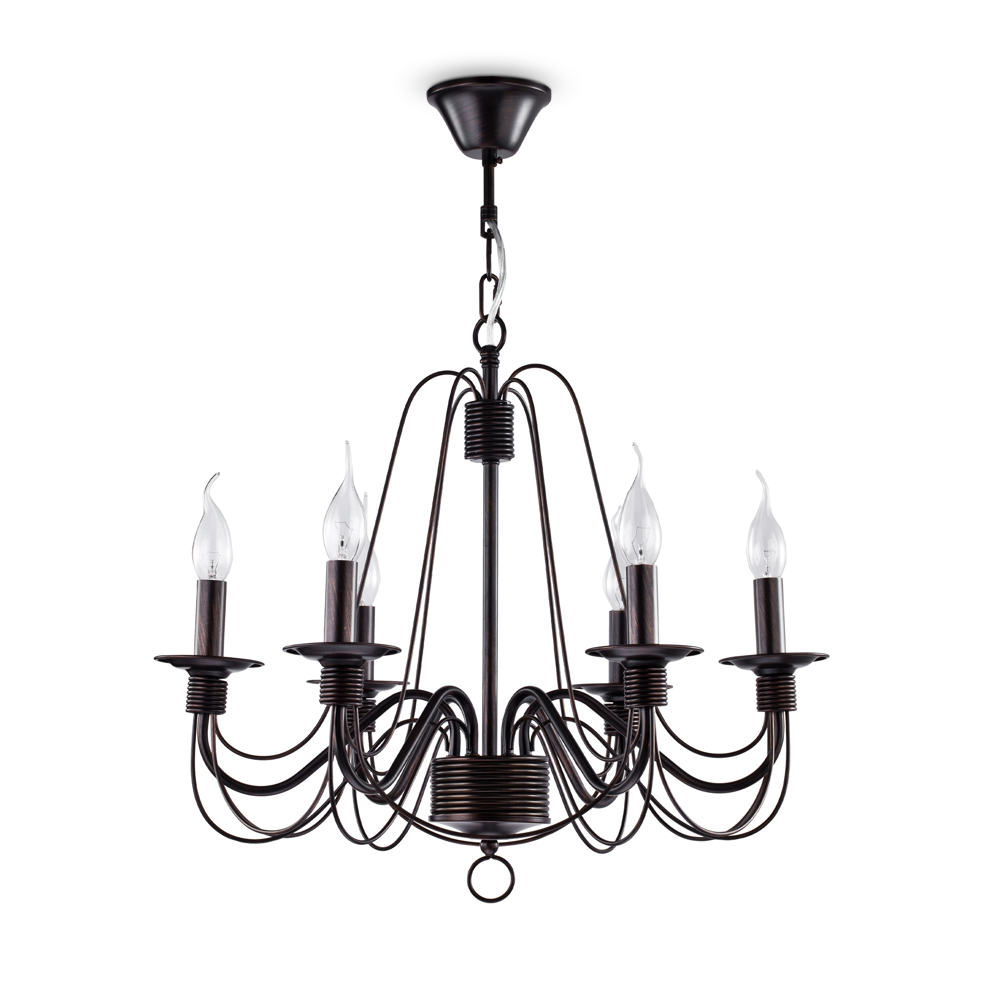 картинка Подвесная люстра Freya Velia FR2046-PL-06-BR от магазина pro-decor.kz