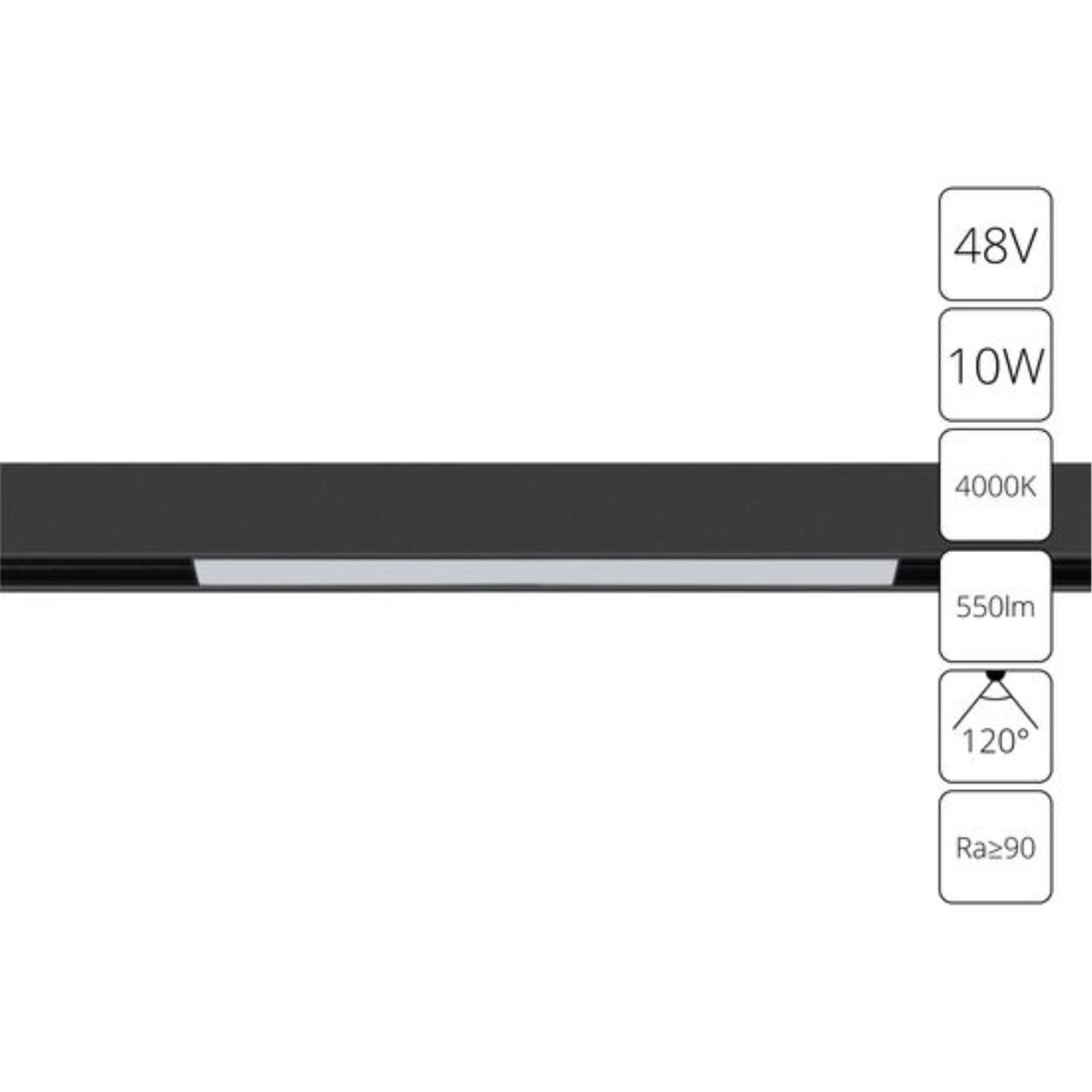 картинка Трековый магнитный светильник Arte Lamp LINEA 2.0 A4662PL-1BK от магазина pro-decor.kz