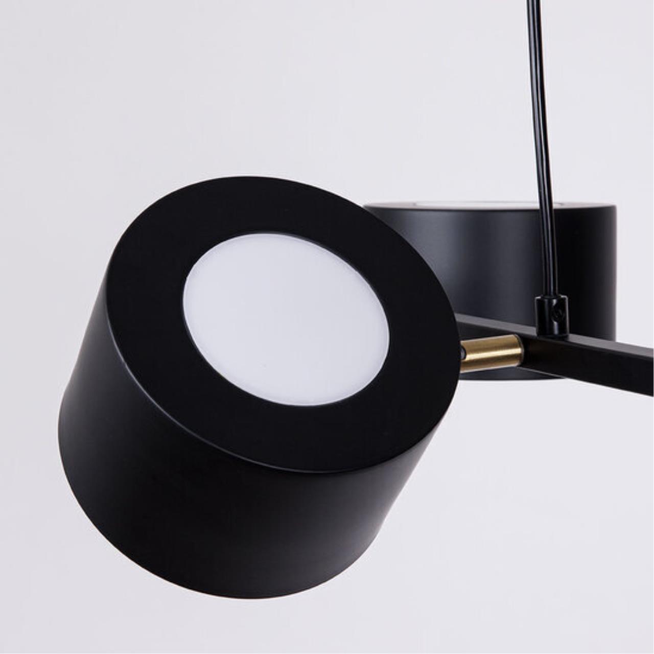 картинка Люстра на штанге Arte Lamp SEBASTIAN A7051SP-4BK от магазина pro-decor.kz
