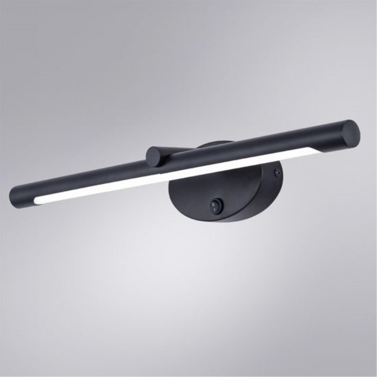 картинка Подсветка для зеркал Arte Lamp Ronnie A8025AP-1BK магазин pro-decor.kz являющийся официальным дистрибьютором в Казахстане картинка Подсветка для зеркал Arte Lamp Ronnie A8025AP-1BK от магазина pro-decor.kz