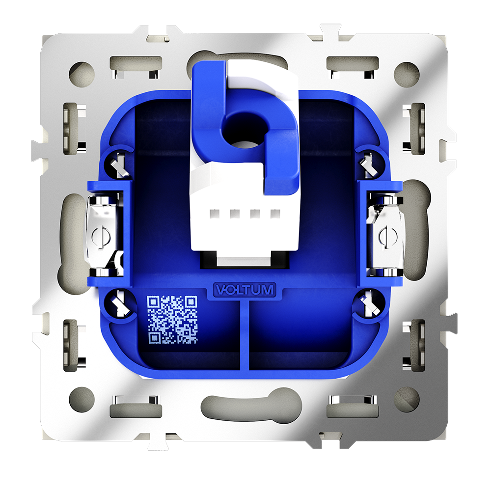 картинка Розетка компьютерная встраиваемая VOLTUM S70 RJ45 кат.6, (шелк) VLS060104 от магазина pro-decor.kz