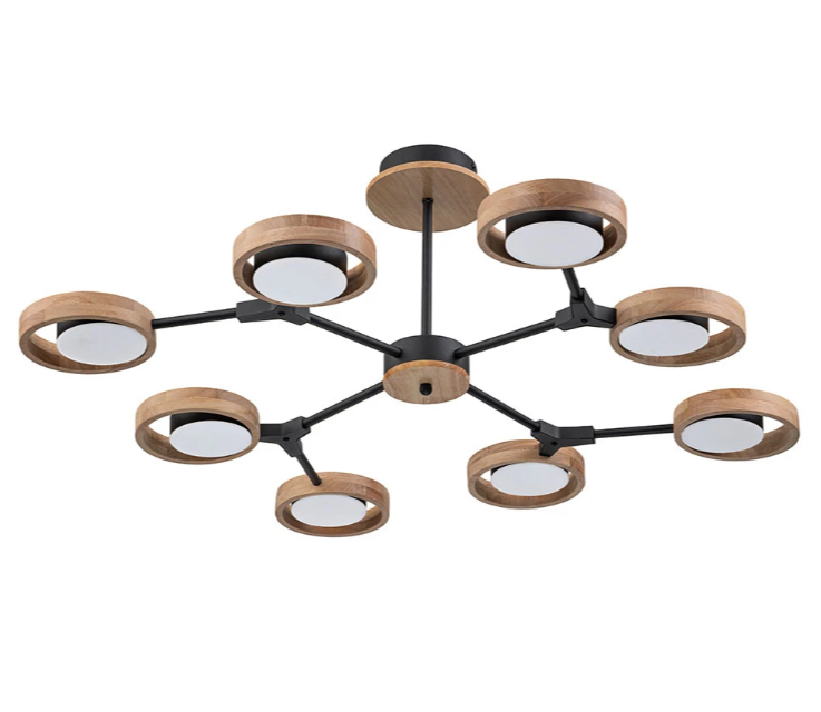 картинка Люстра на штанге Arte Lamp SIGNORA A2454PL-8BK от магазина pro-decor.kz