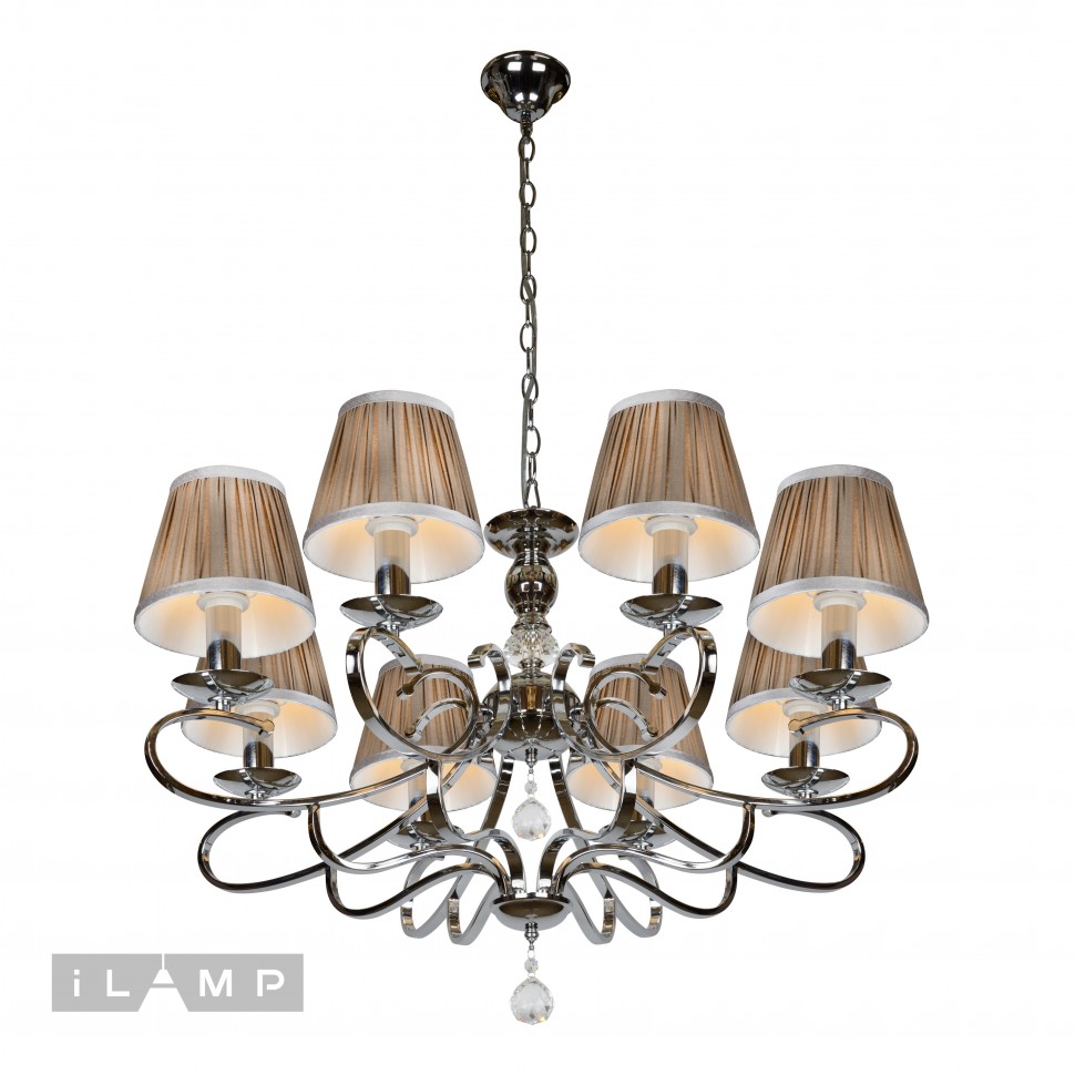 картинка Подвесная люстра iLamp Holiday RM6116/8CR от магазина pro-decor.kz