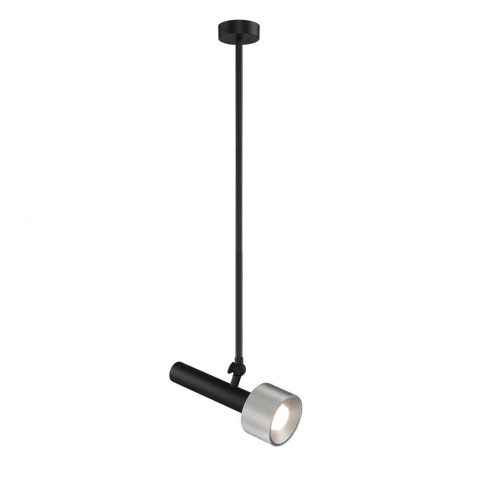 картинка Светильник подвесной iLedex Delta iLedex 2361-1 BK+SL от магазина pro-decor.kz