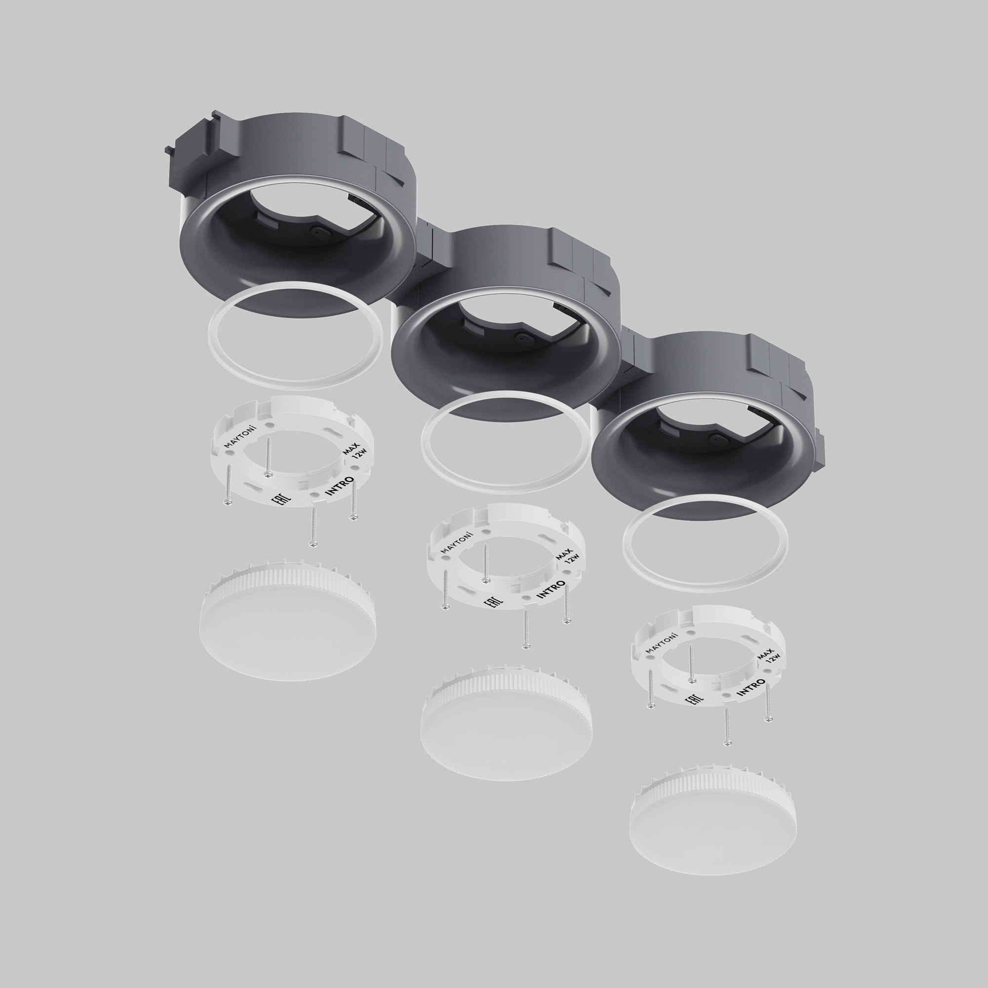 картинка Встраиваемый светильник Technical DL019-GX53-W от магазина pro-decor.kz