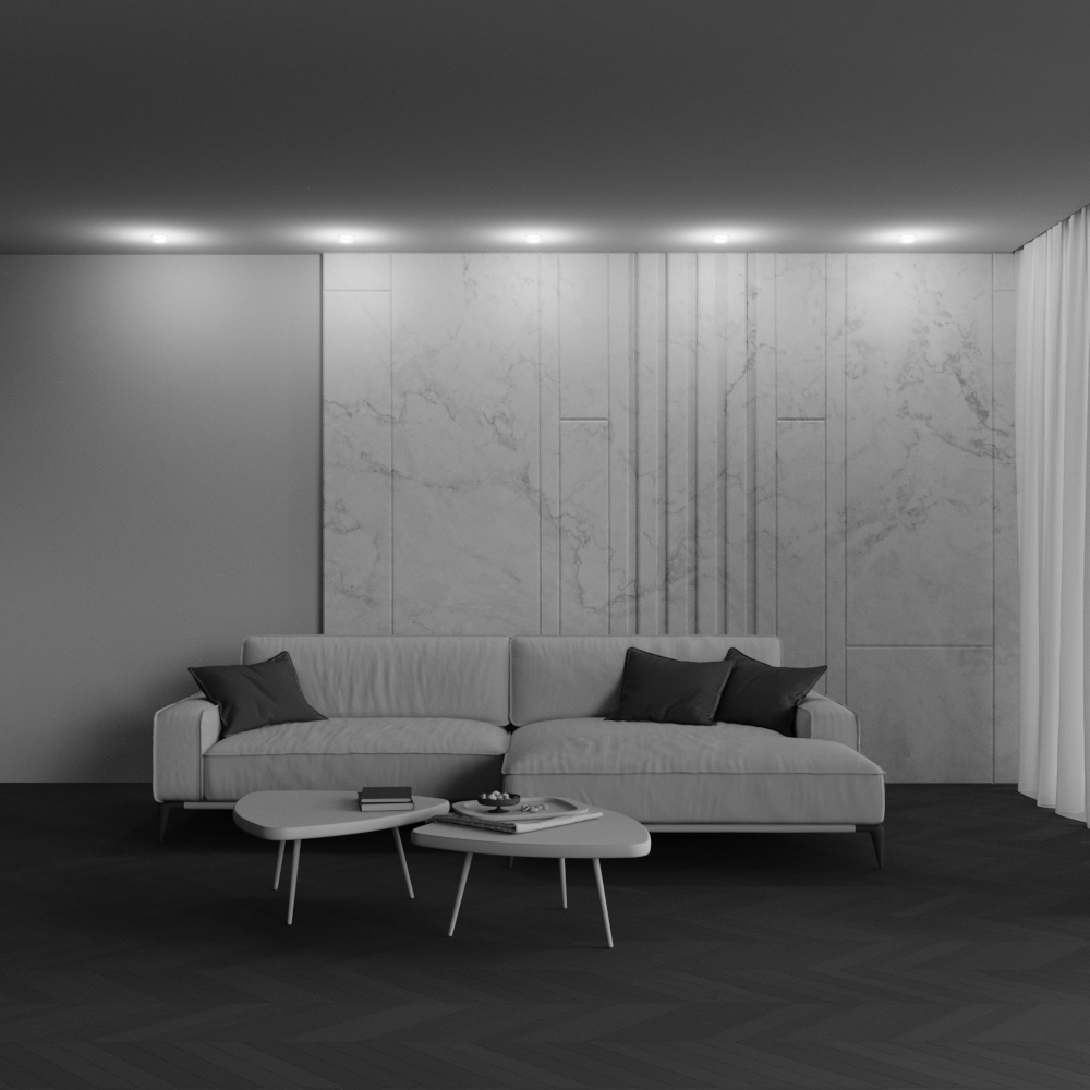 картинка Встраиваемый светильник Technical DL065-12W3K-TRS-W от магазина pro-decor.kz