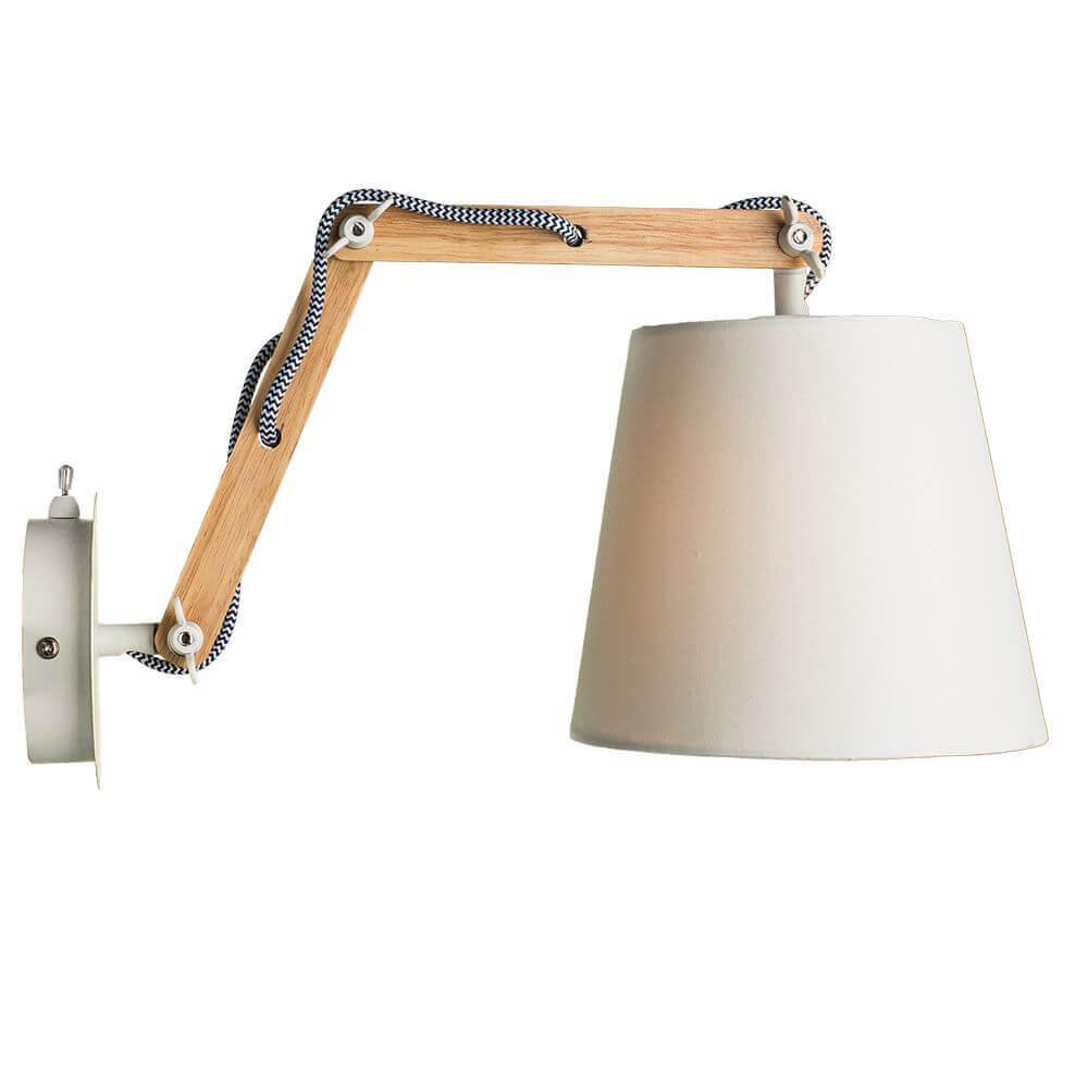 картинка Настенный светильник Arte Lamp Pinoccio A5700AP-1WH от магазина pro-decor.kz