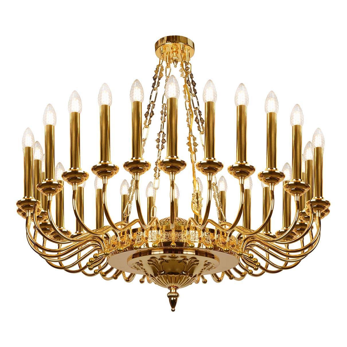 картинка Подвесная люстра iLamp Louvre MD8551-30 GD от магазина pro-decor.kz