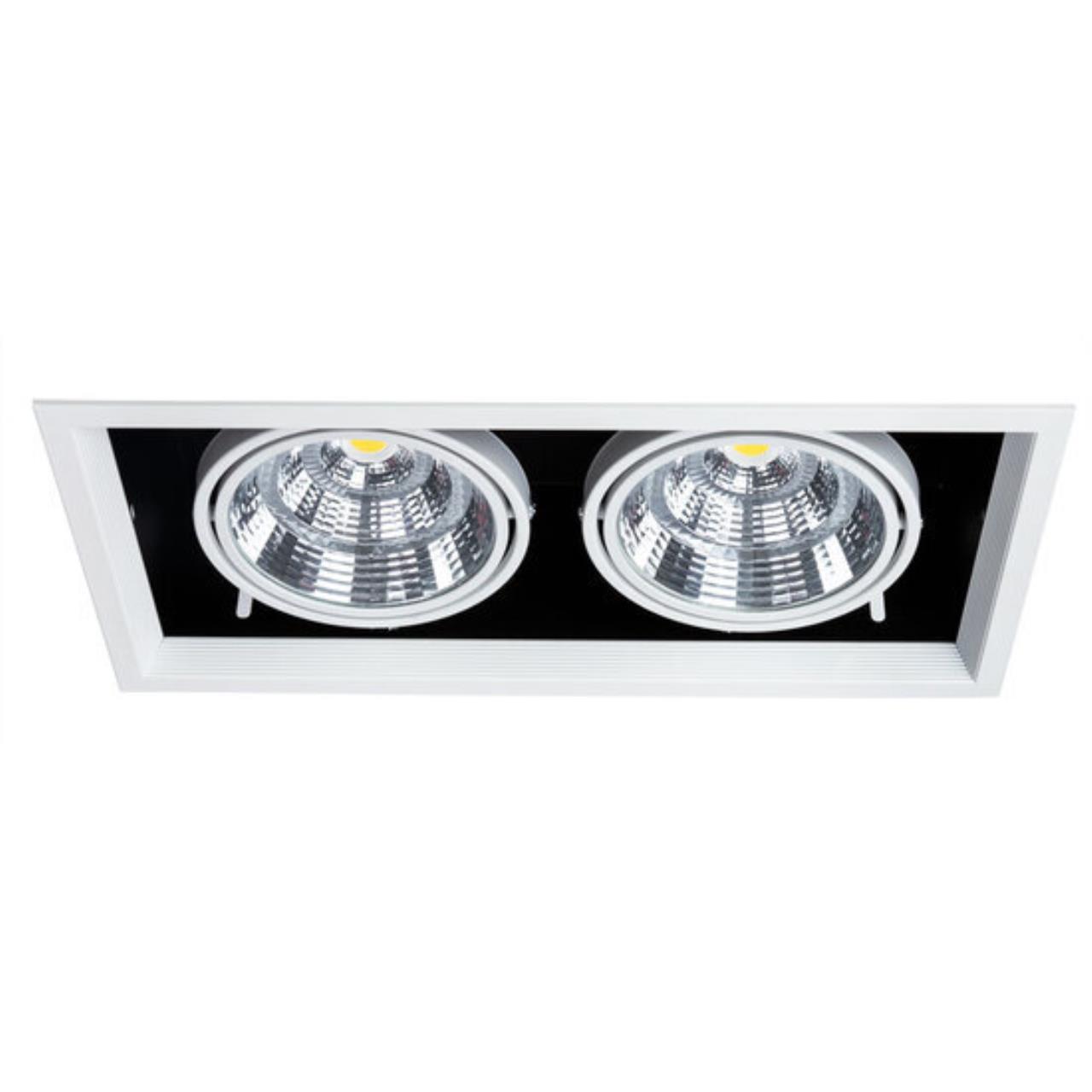 картинка Встраиваемый светодиодный светильник Arte Lamp Merga A8450PL-2WH от магазина pro-decor.kz