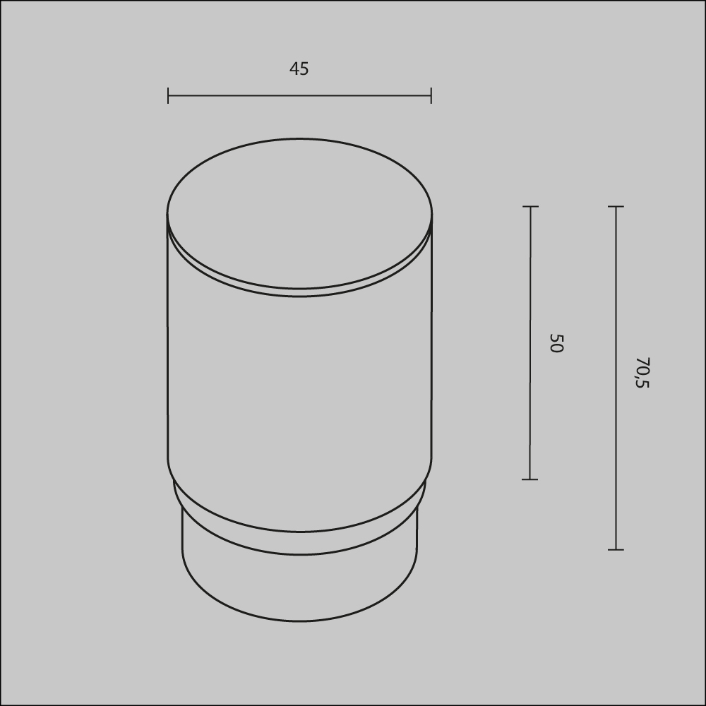 картинка Комплектующие для трековой системы Technical RingMAcr-5-W от магазина pro-decor.kz
