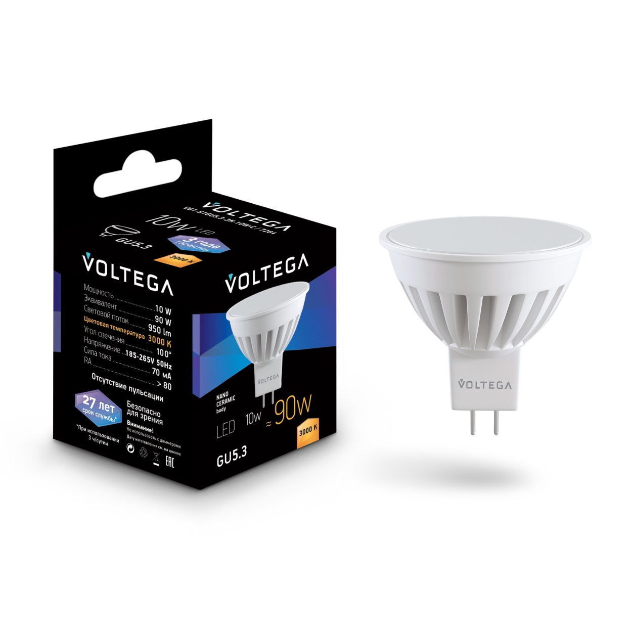картинка Лампочка Voltega 7264 от магазина pro-decor.kz