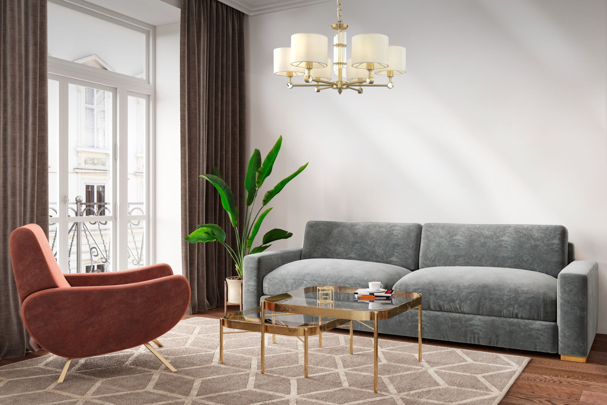 картинка Люстра Maytoni MOD088PL-06BS от магазина pro-decor.kz