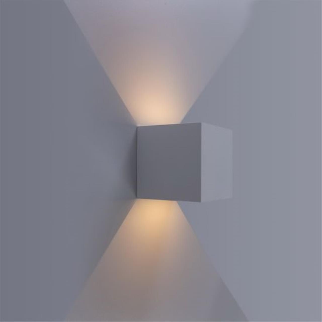 картинка Уличный настенный светодиодный светильник Arte Lamp Rullo A1414AL-1WH от магазина pro-decor.kz