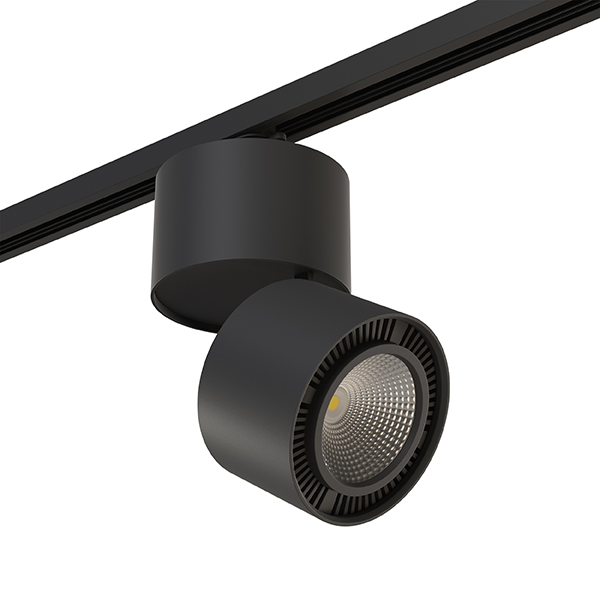 картинка A1T214857 Светильник  FORTE MURO LED 40W 3400LM 30G ЧЕРНЫЙ 4000K (592067+214857) от магазина pro-decor.kz