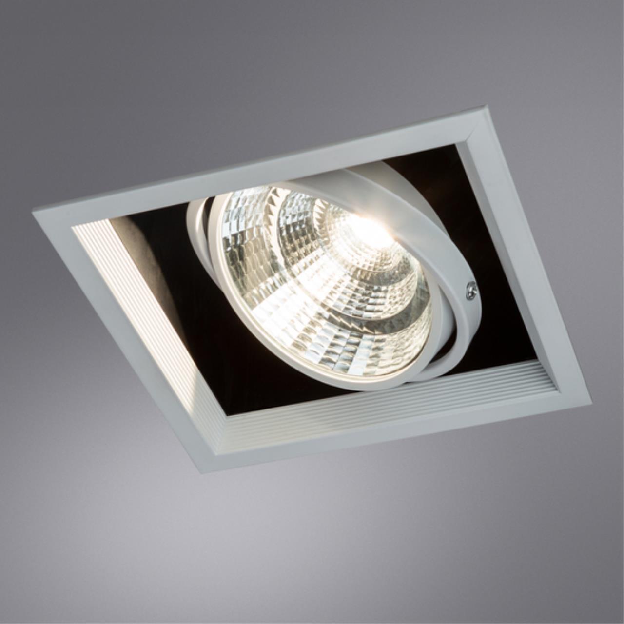 картинка Встраиваемый светодиодный светильник Arte Lamp Merga A8450PL-1WH от магазина pro-decor.kz