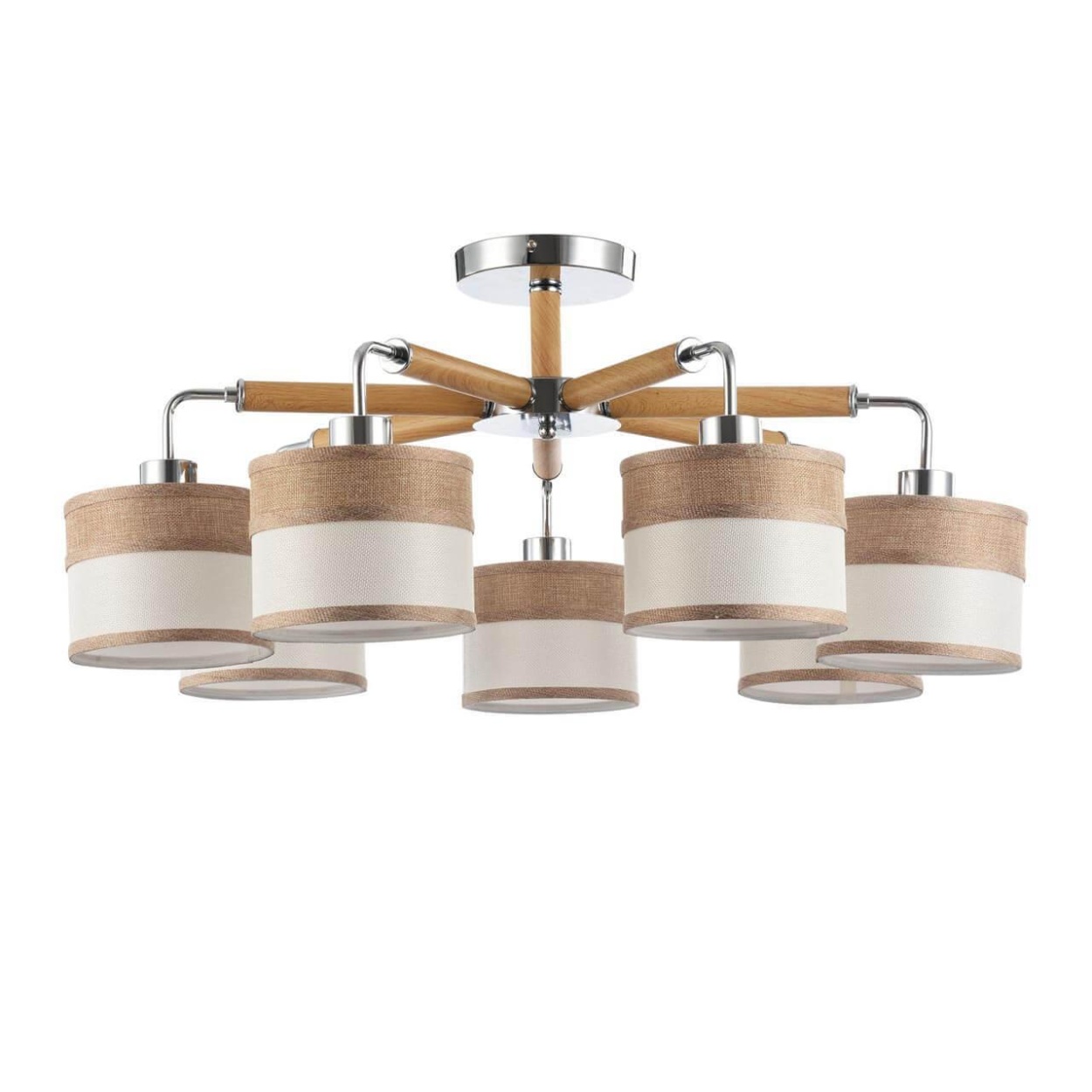 картинка Потолочная люстра Freya Helen FR5329-PL-07-CH от магазина pro-decor.kz